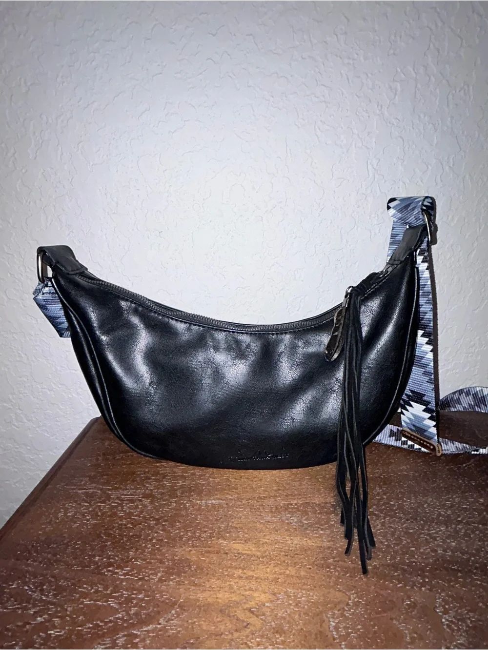 Montana West Crescent Crossbody Purse Bag